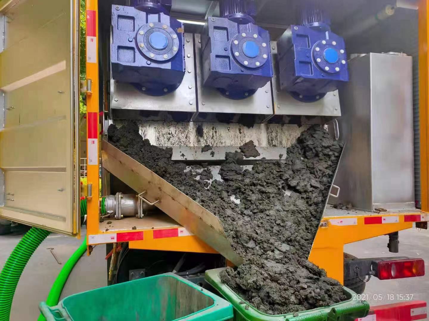 东宁化粪池清掏城市维护站-泥浆净化干湿分离处理